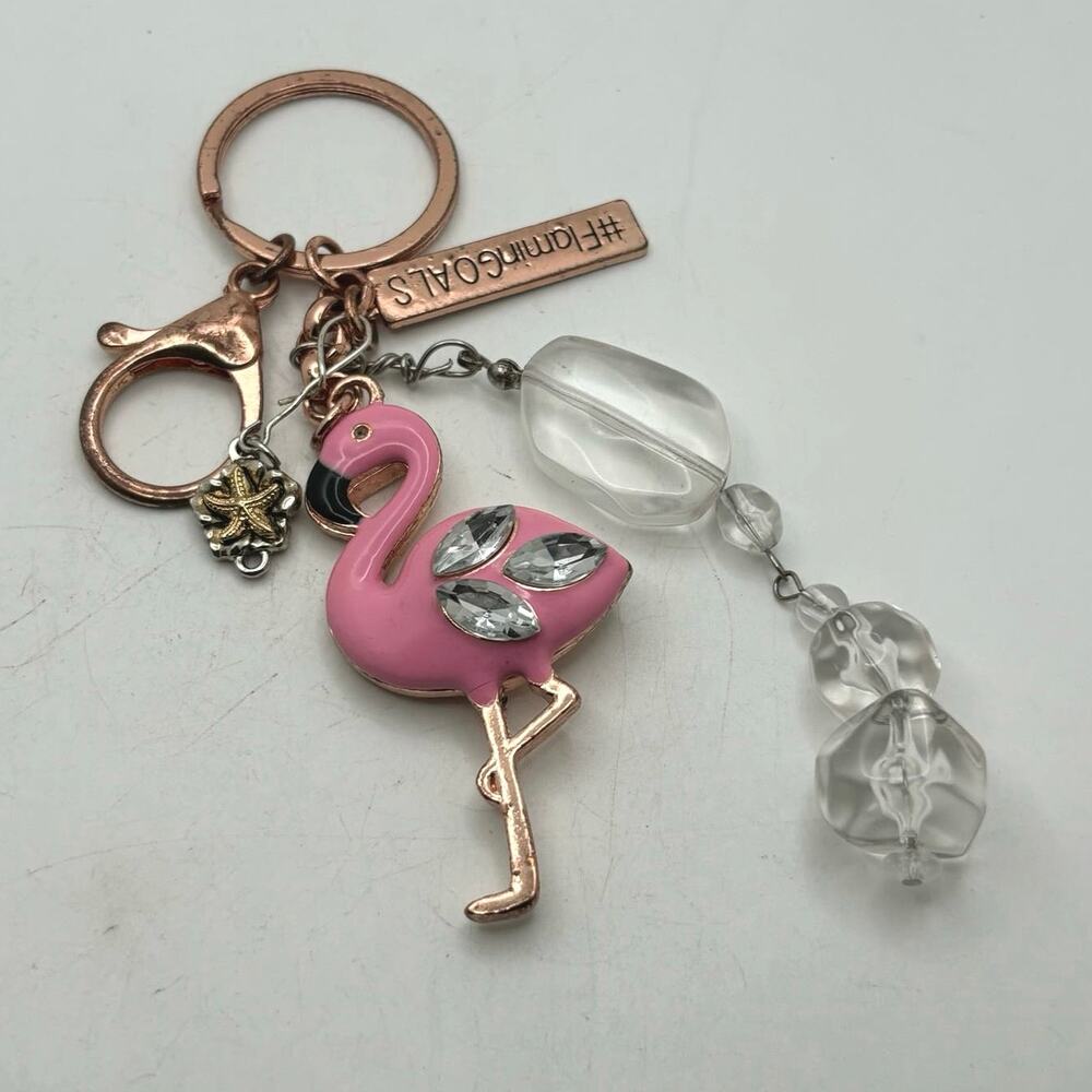 Flamingo Keychain